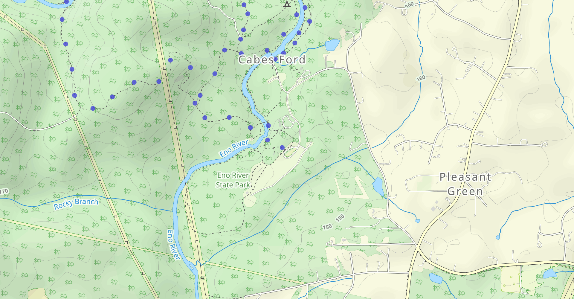 Eno River Short Loop