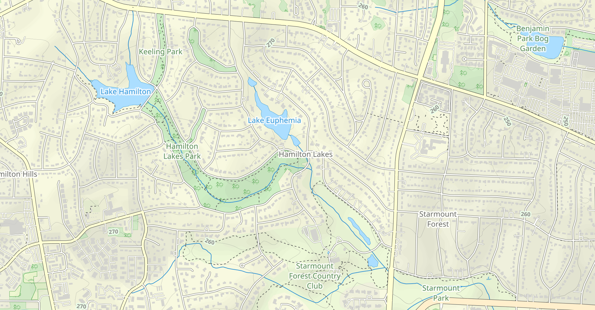 Hamilton Lakes