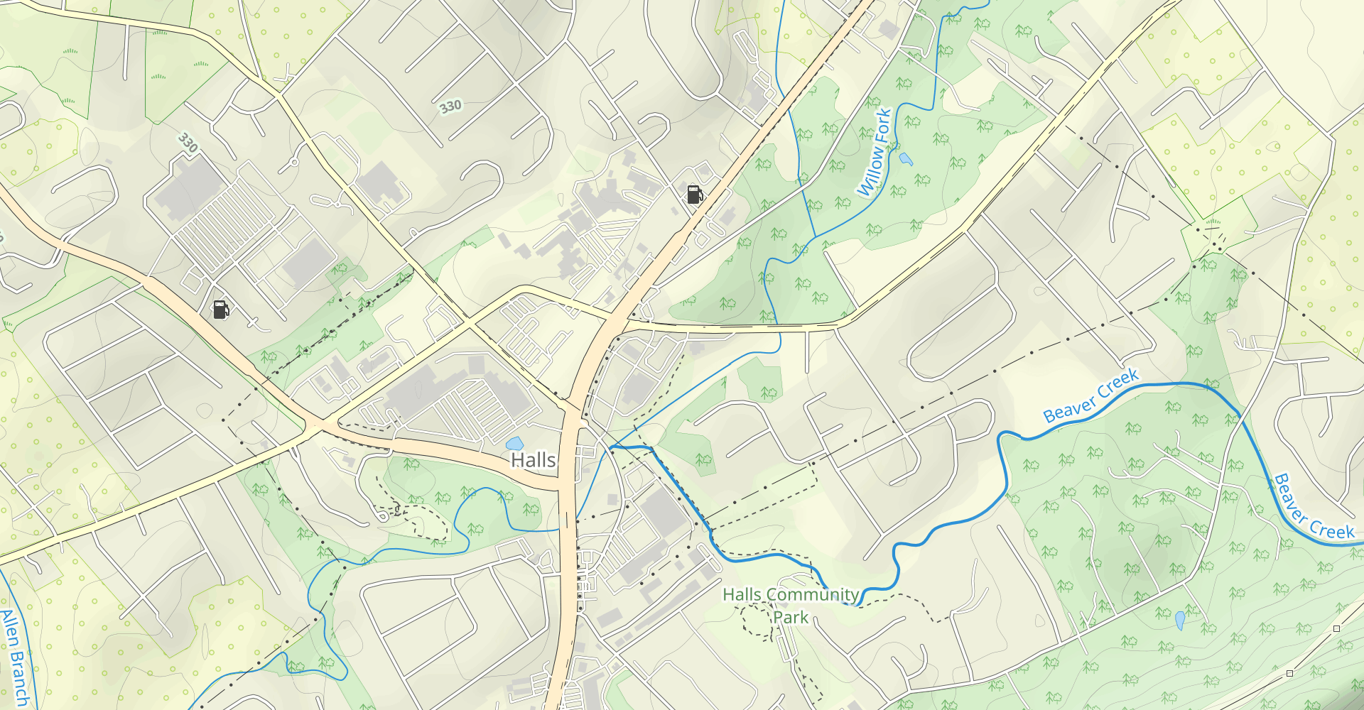 Halls Greenway
