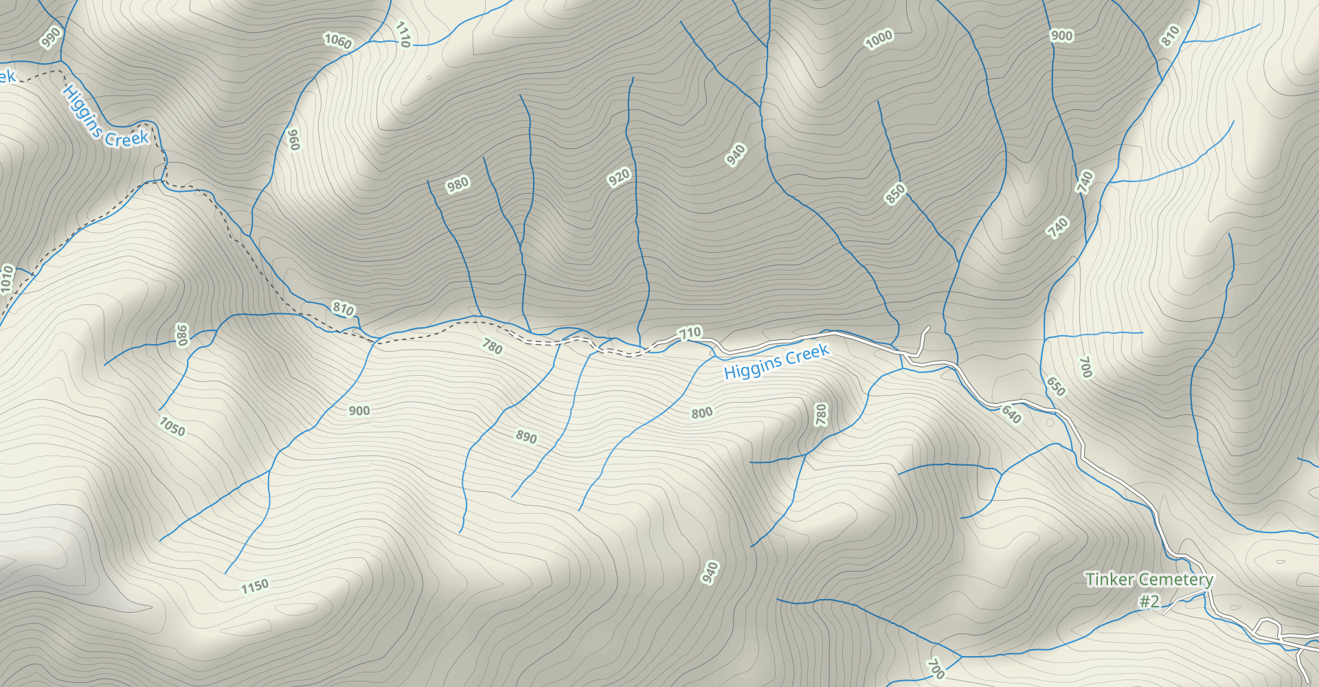 Birchfield Camp Trail