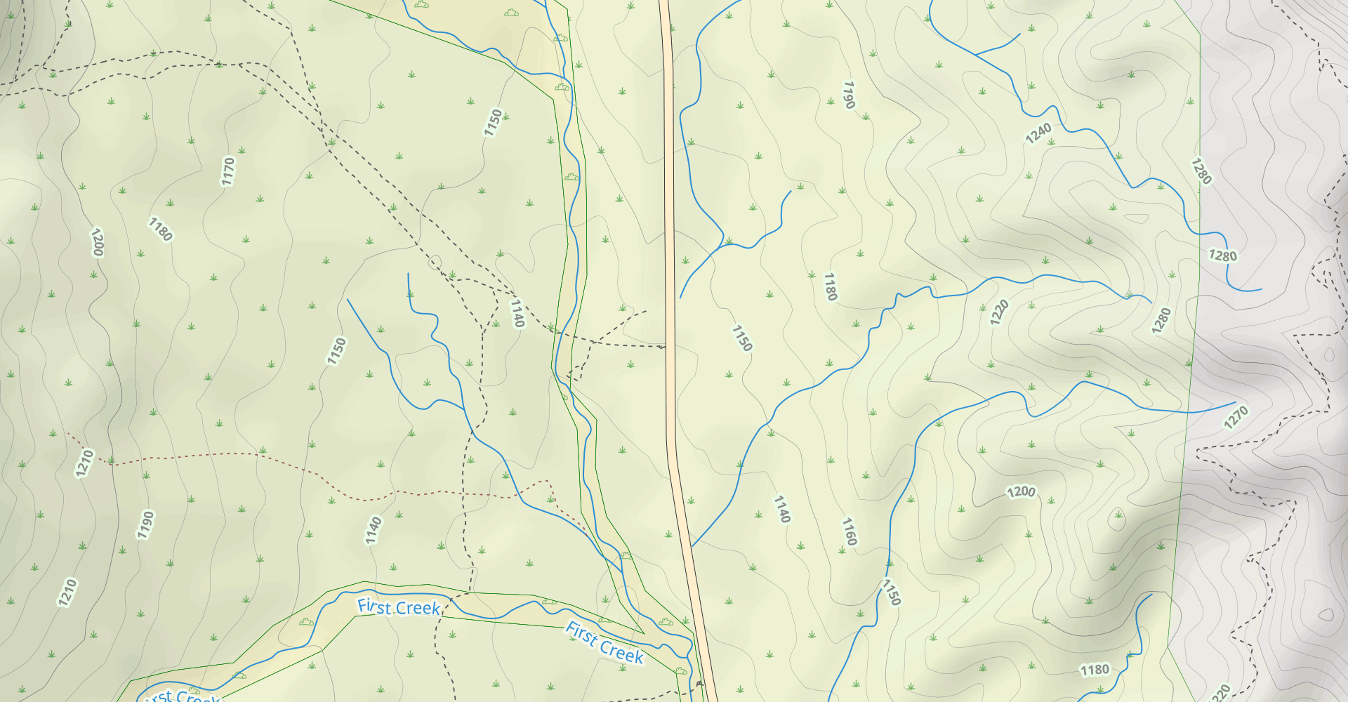 South Oak Creek Trail