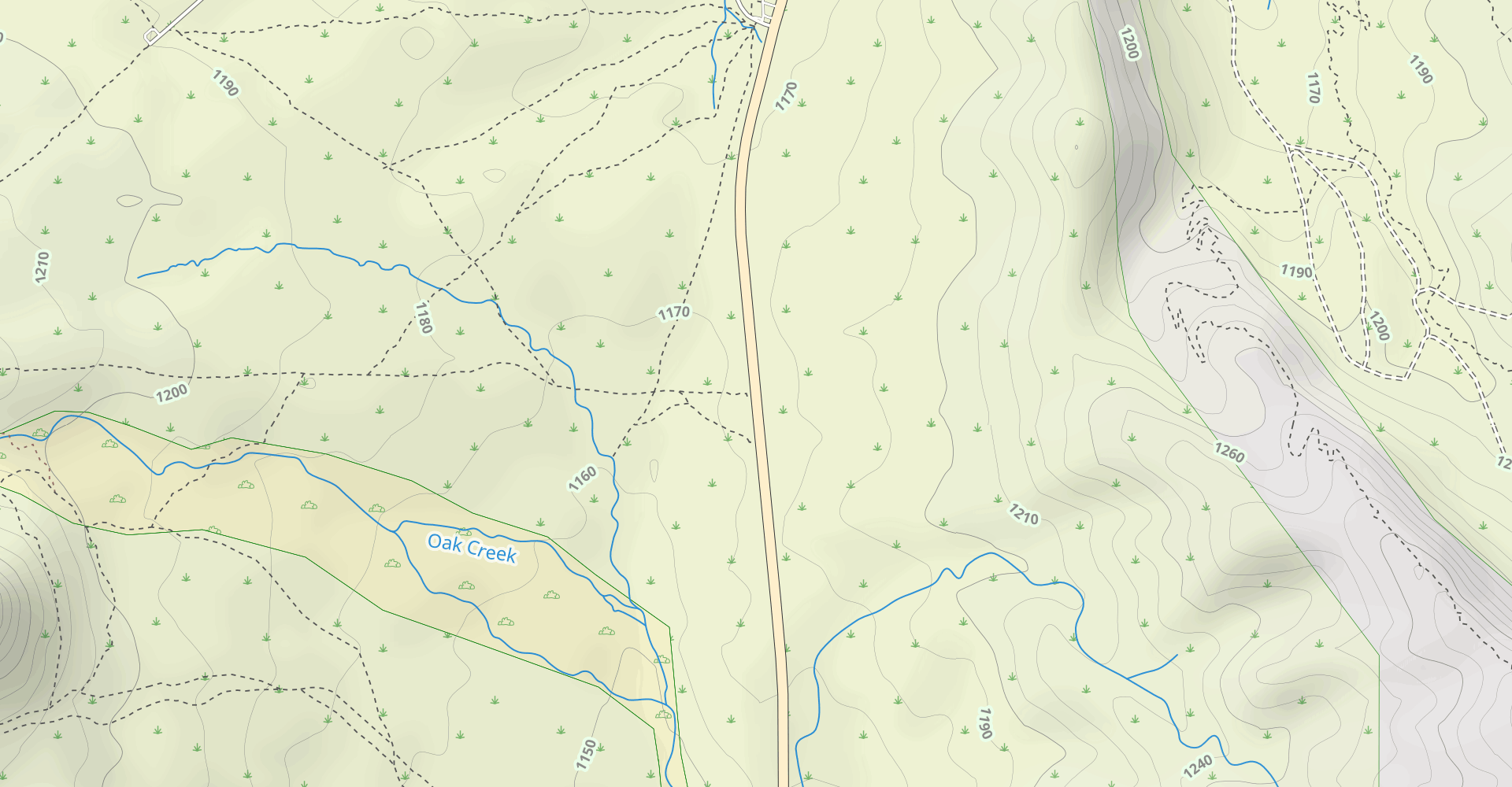 North Oak Creek Trai