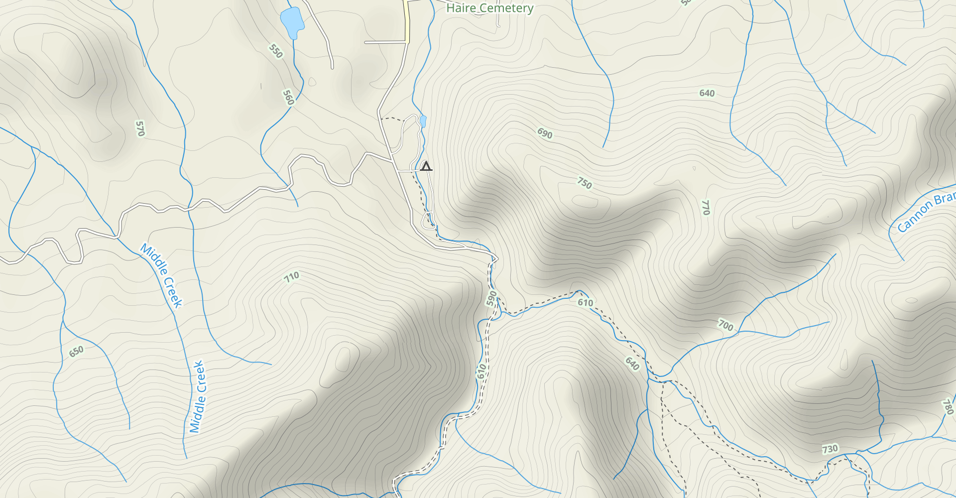 Petes Branch Trail