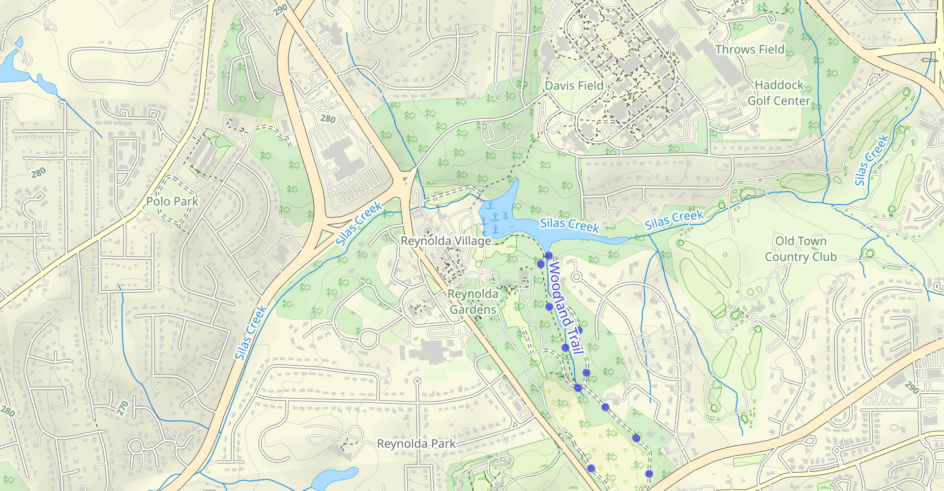 Reynolda House Gardens & Trail