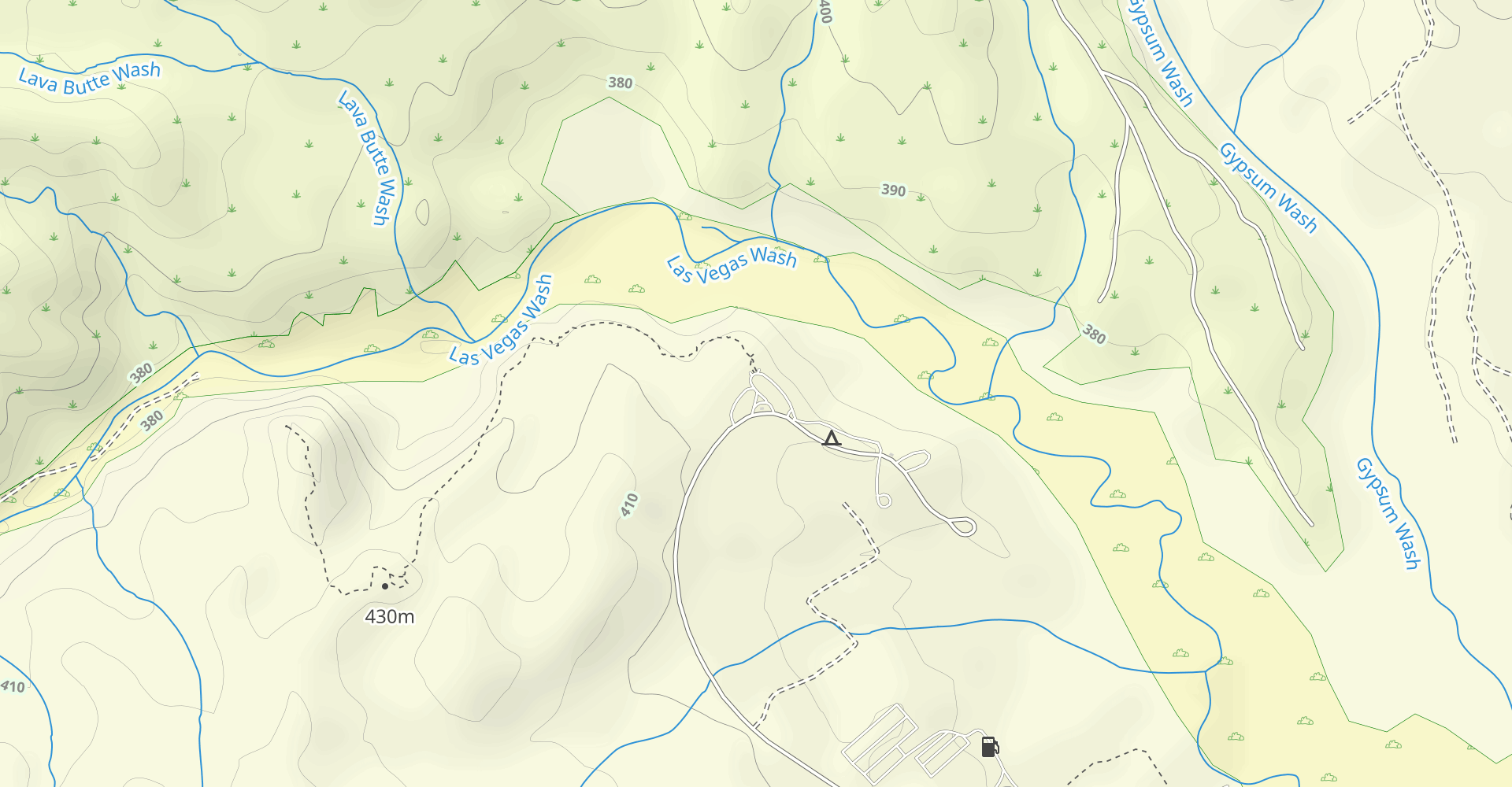 Lake Mead Bluff Trail