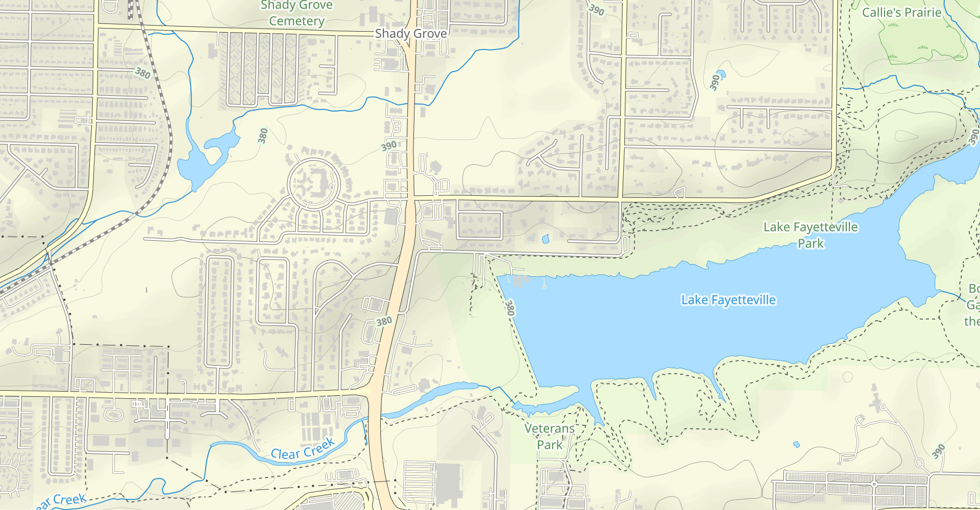 Lake Fayetteville Trail
