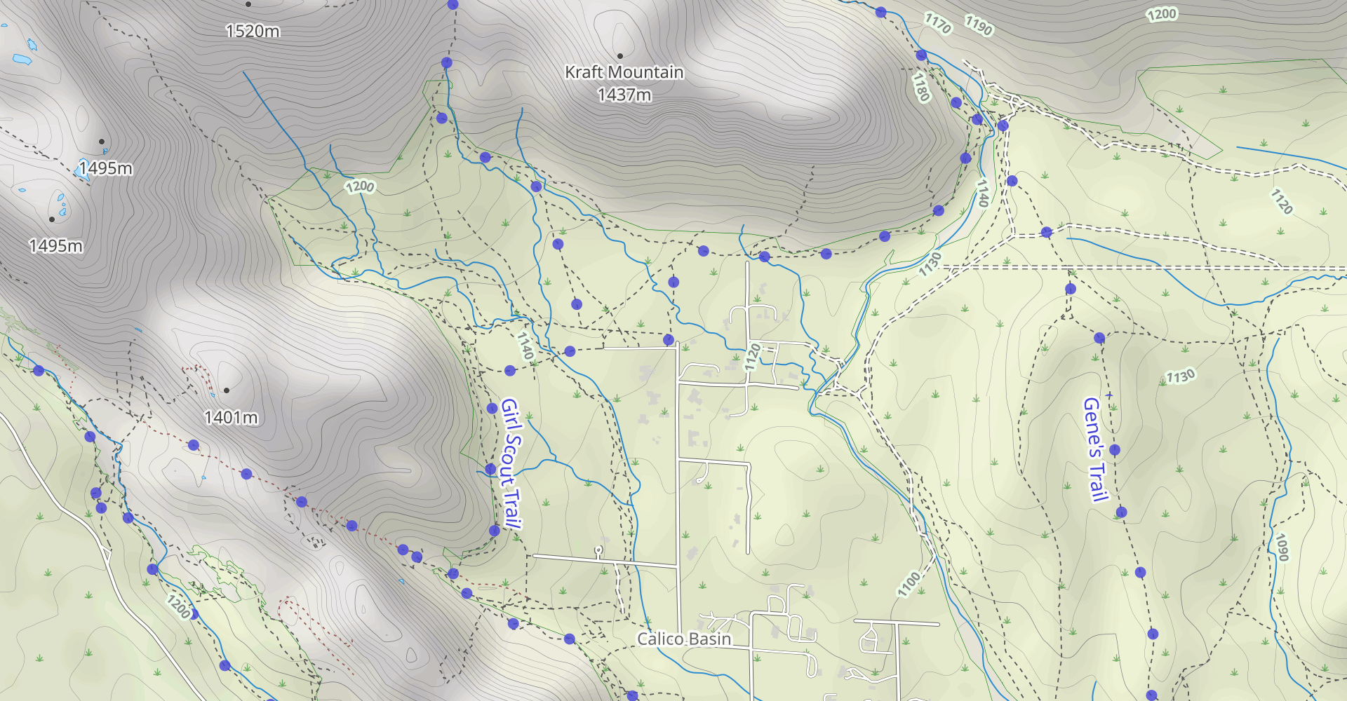Ash Canyon and Kraft Mountain Loop