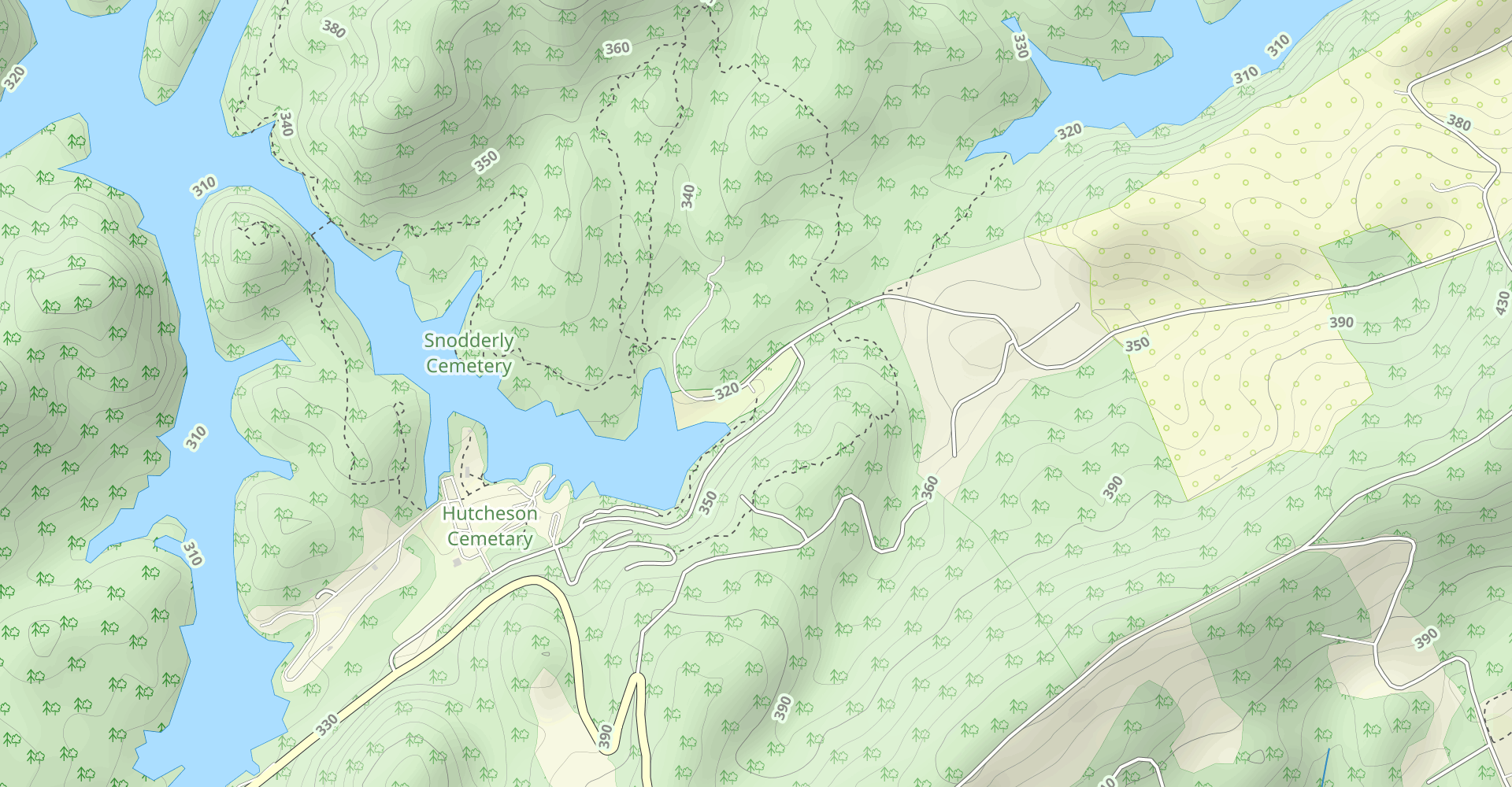 Big Valley Trail to Indian Rock Trail