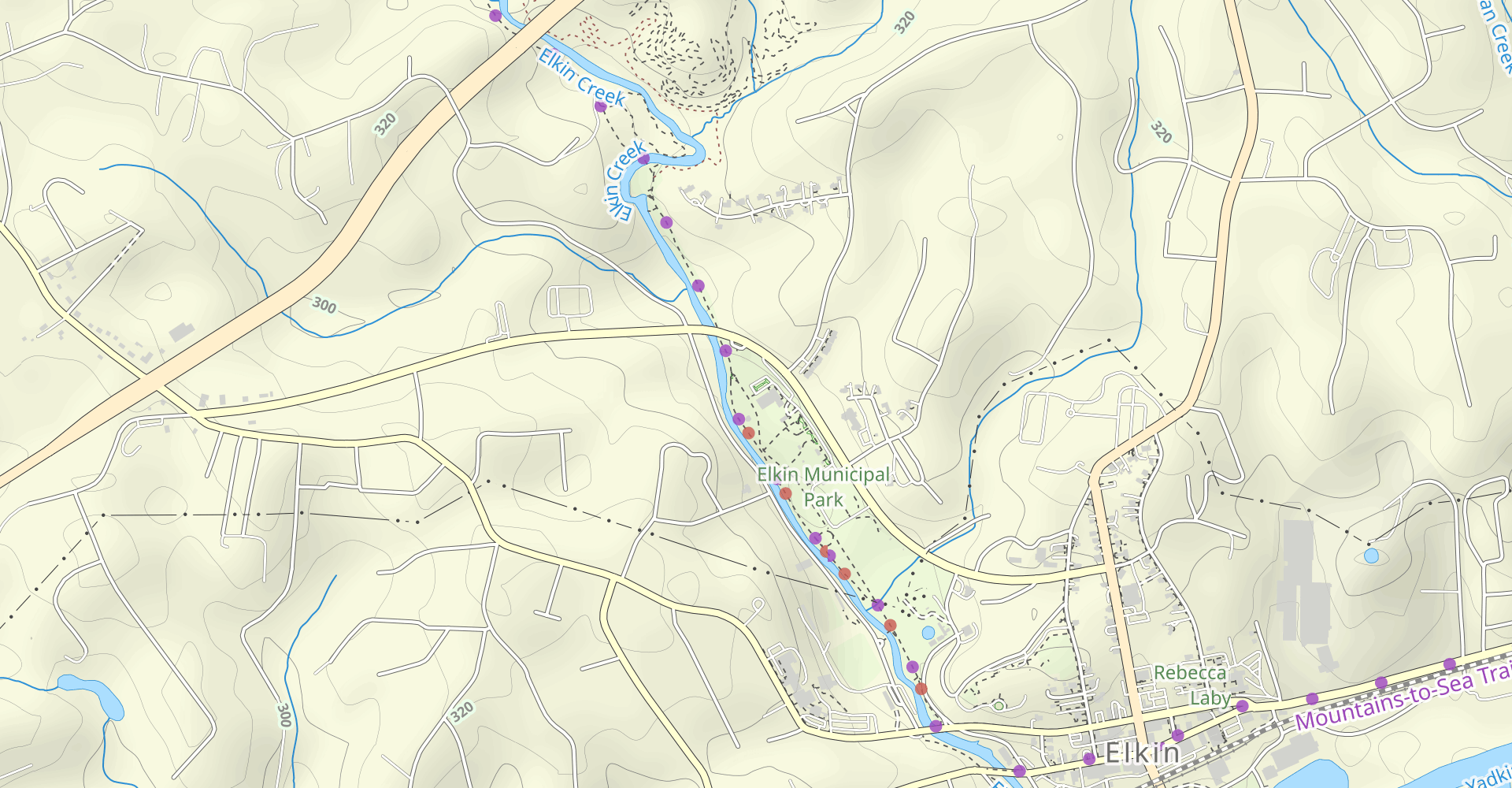 Overmountain Victory and Elkin and Allegheny Loop