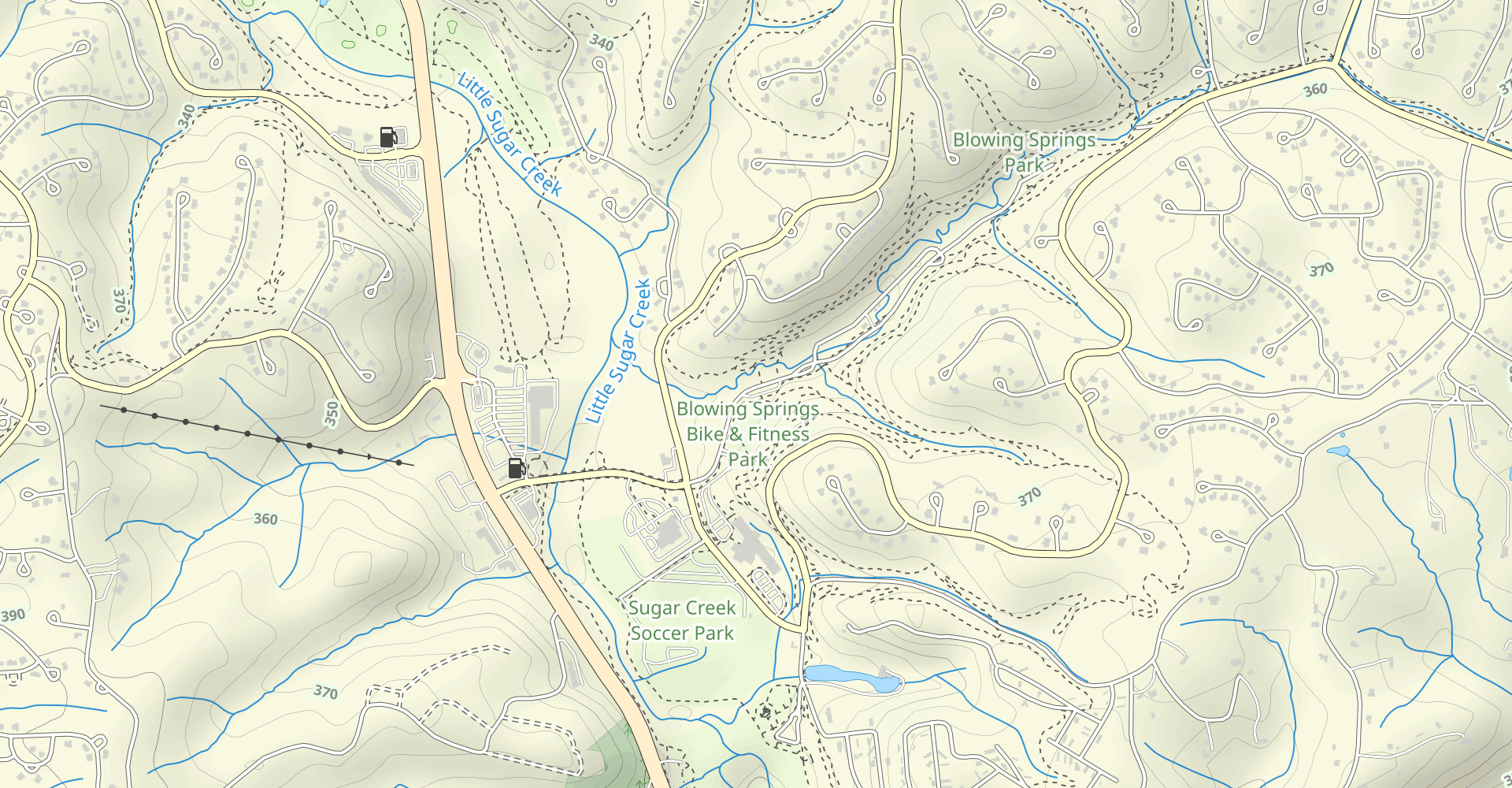 North Upper and South Lower Trails Loop