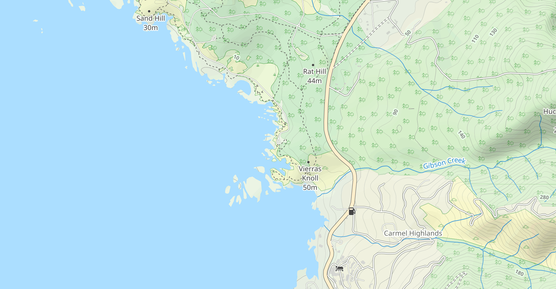Bird Island, South Plateau Trail, and Mound Meadow Trail Loop