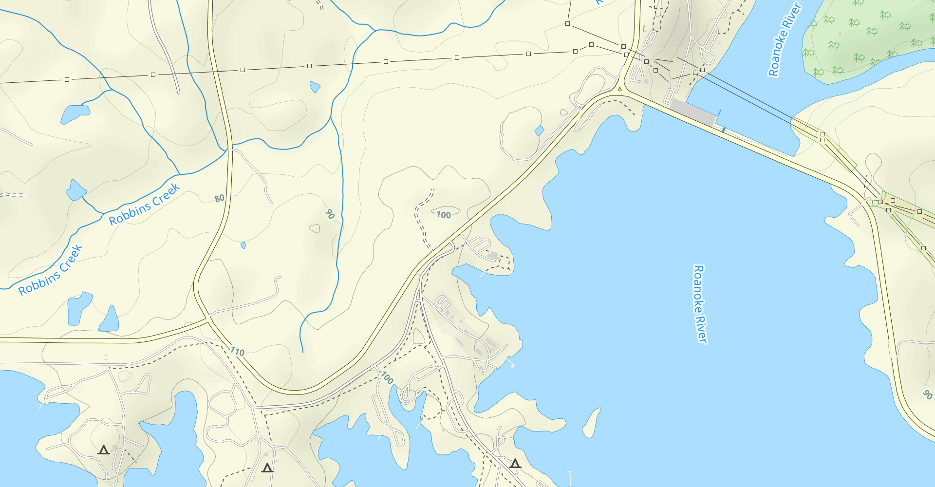 Kerr Reservoir Trail