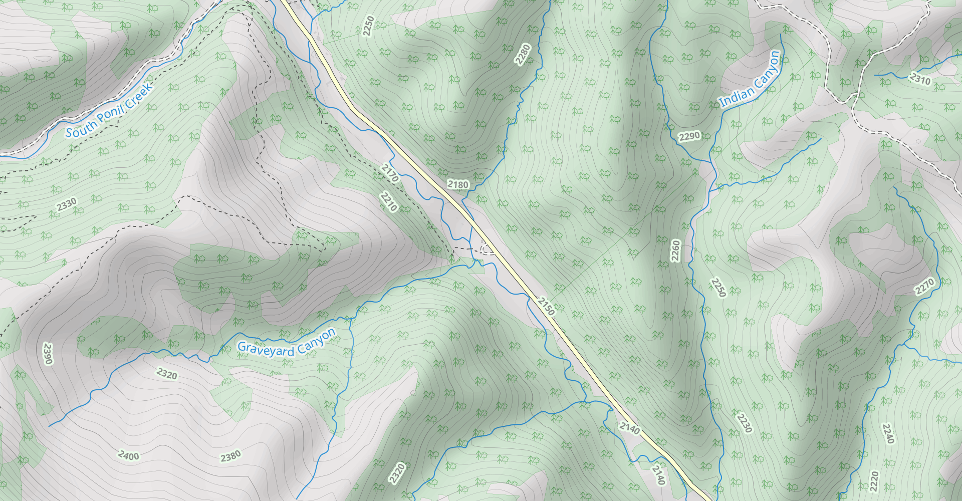Hart Peak via Ponil Turnaround