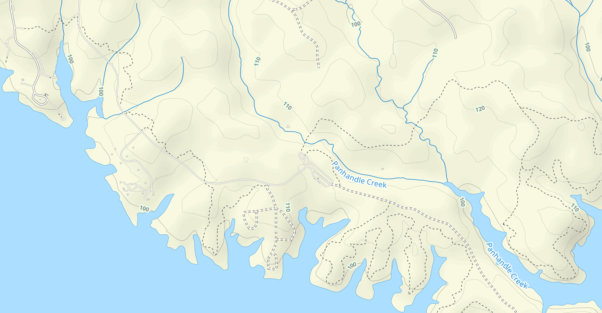 Beaver Pond Trail and Pan Handle Loop Trail