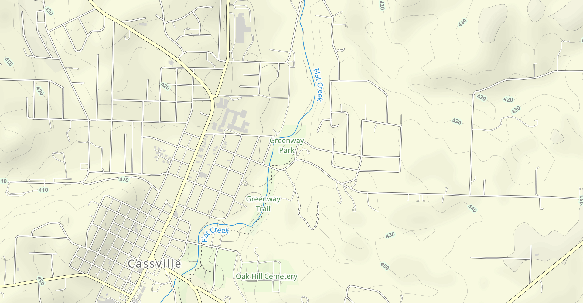 Cassville Greenways Trail