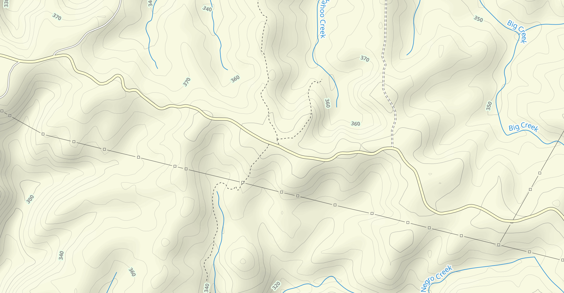 Yahoo Falls Trail