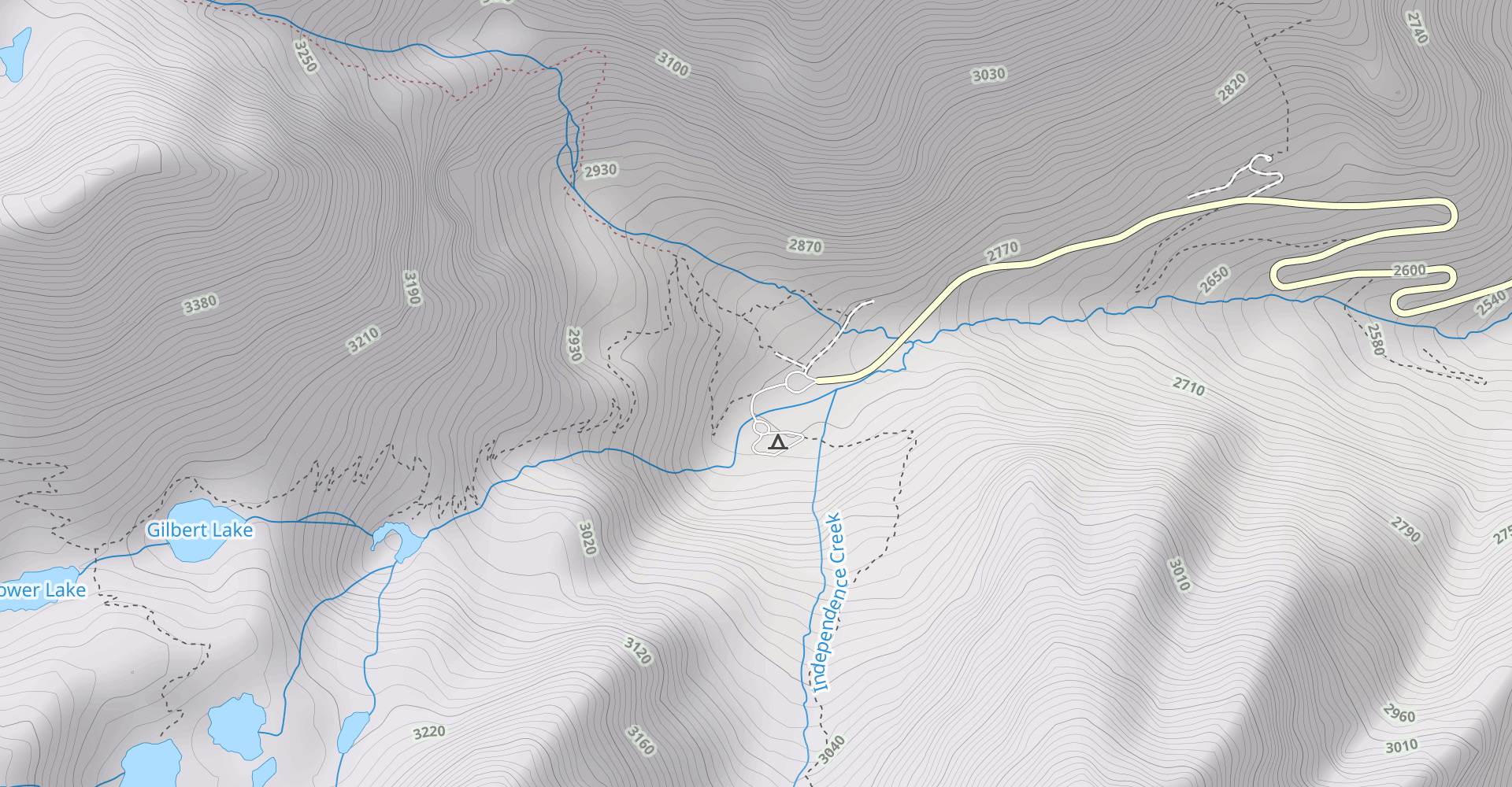 Kearsarge Pass Trail to John Muir Trail Loop