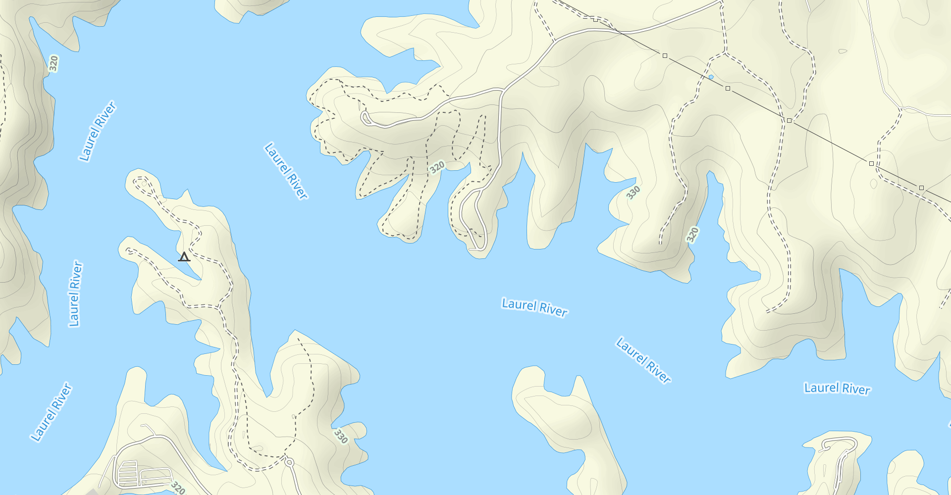 Laurel River Lake Trail