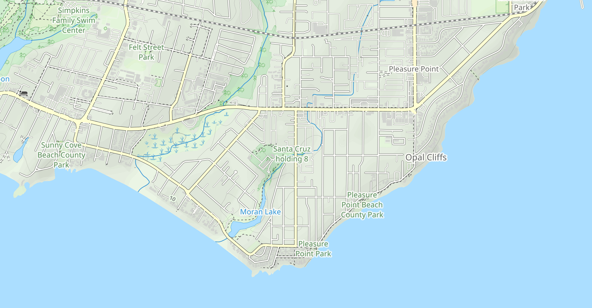Moran Lake Trail to Pleasure Point