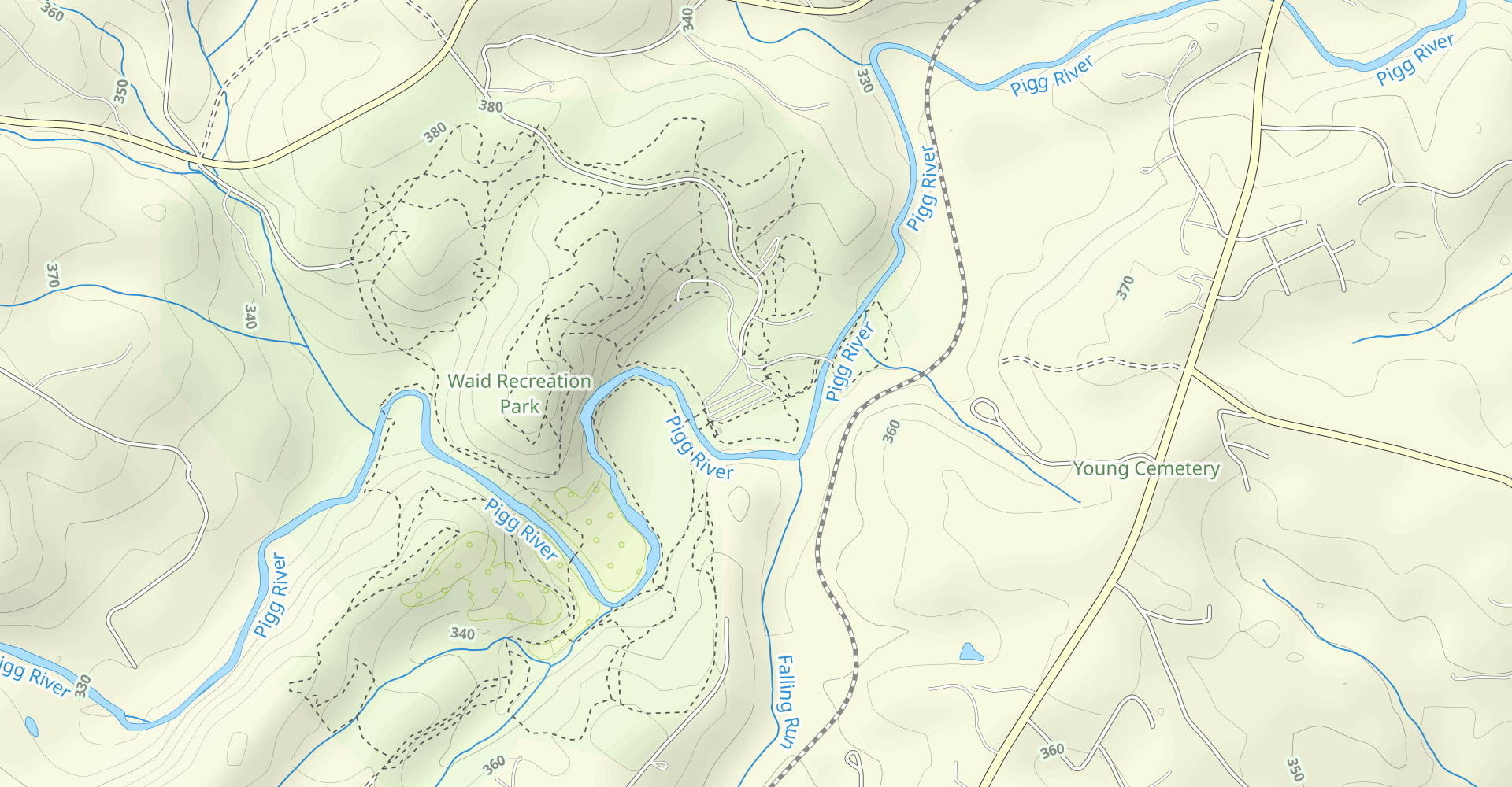 Waid Park Fitness Trail Short Loop