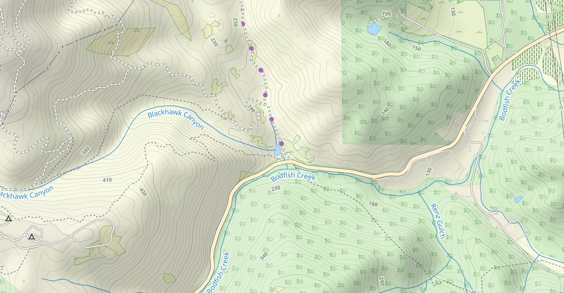 Ridge and Sprig Trails Loop