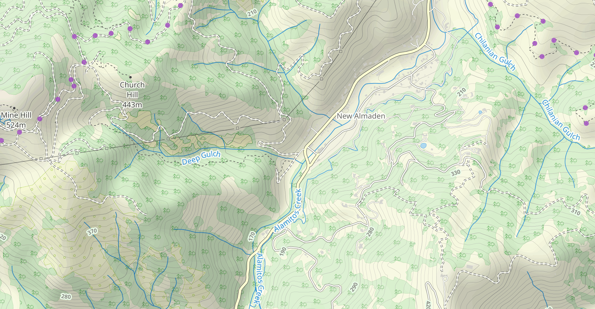 Mount Umunhum via Alamaden Quicksilver County Park