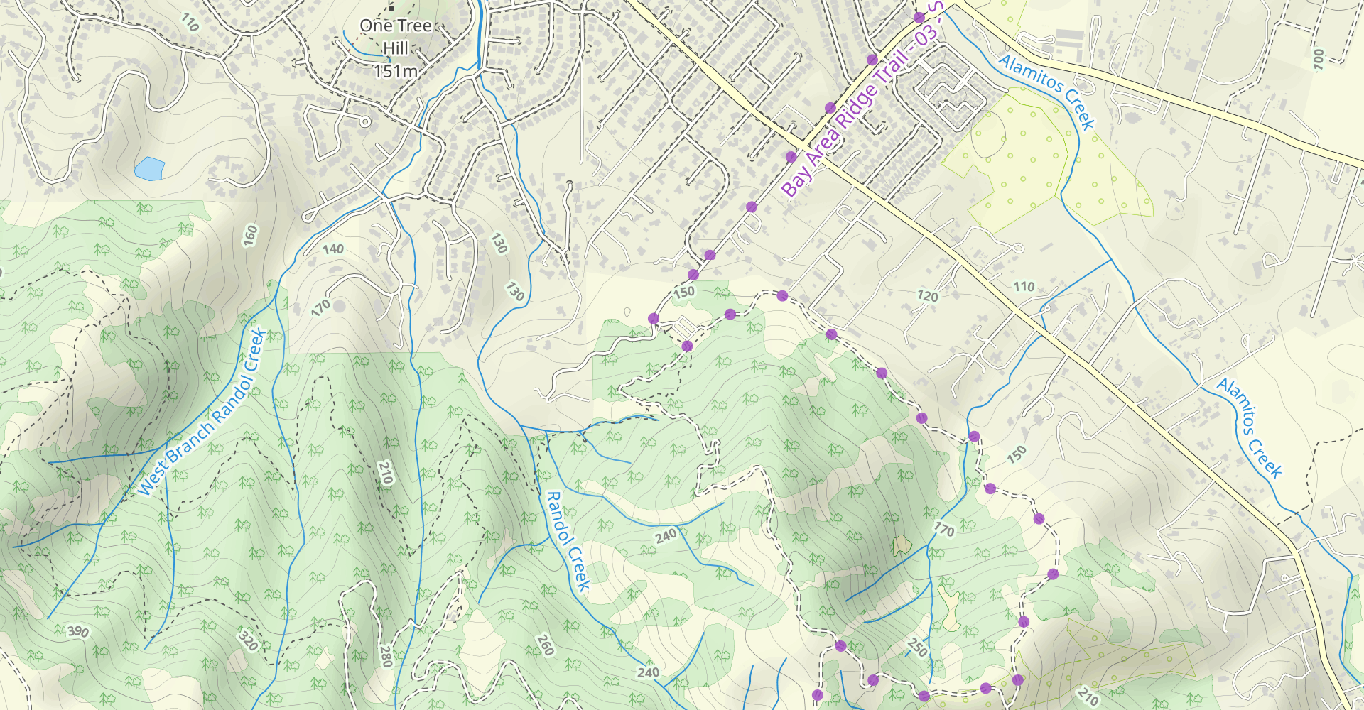 Buena Vista, New Almaden, and Randol Trail