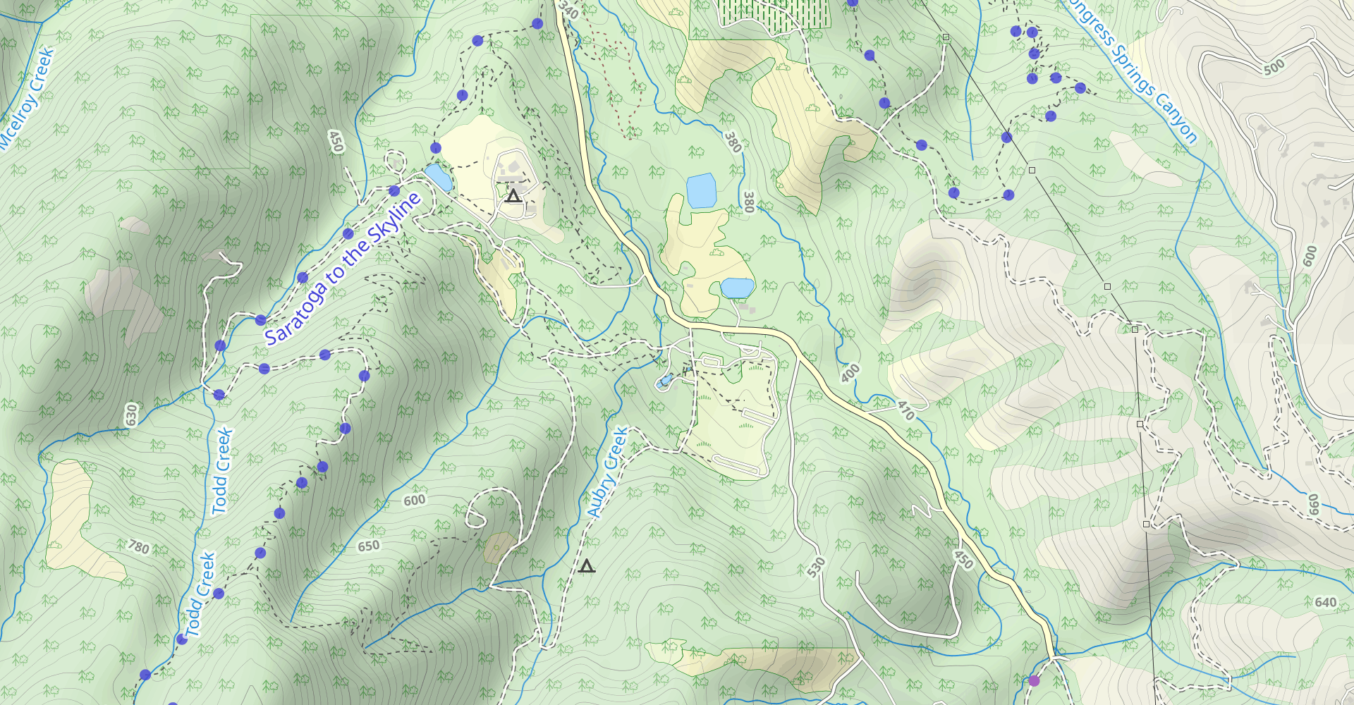 Peterson Memorial Trail and Sanborn Trail