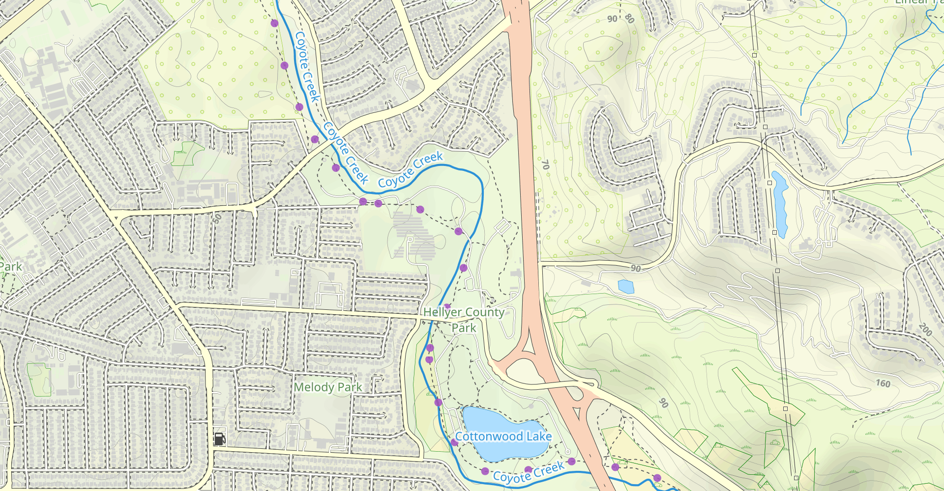 Coyote Creek Parkway and Hellyer County Park