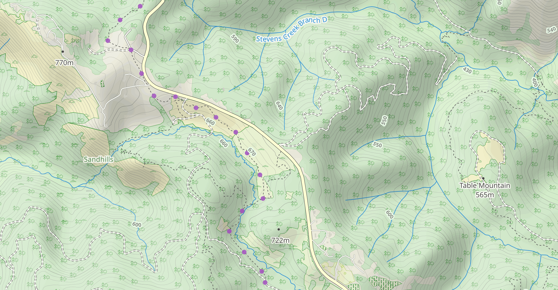 Grizzly Flat South and Grizzly Flat North Loop
