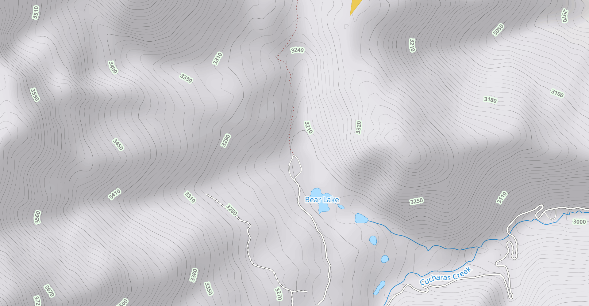 Indian Creek Trail to Baker Creek