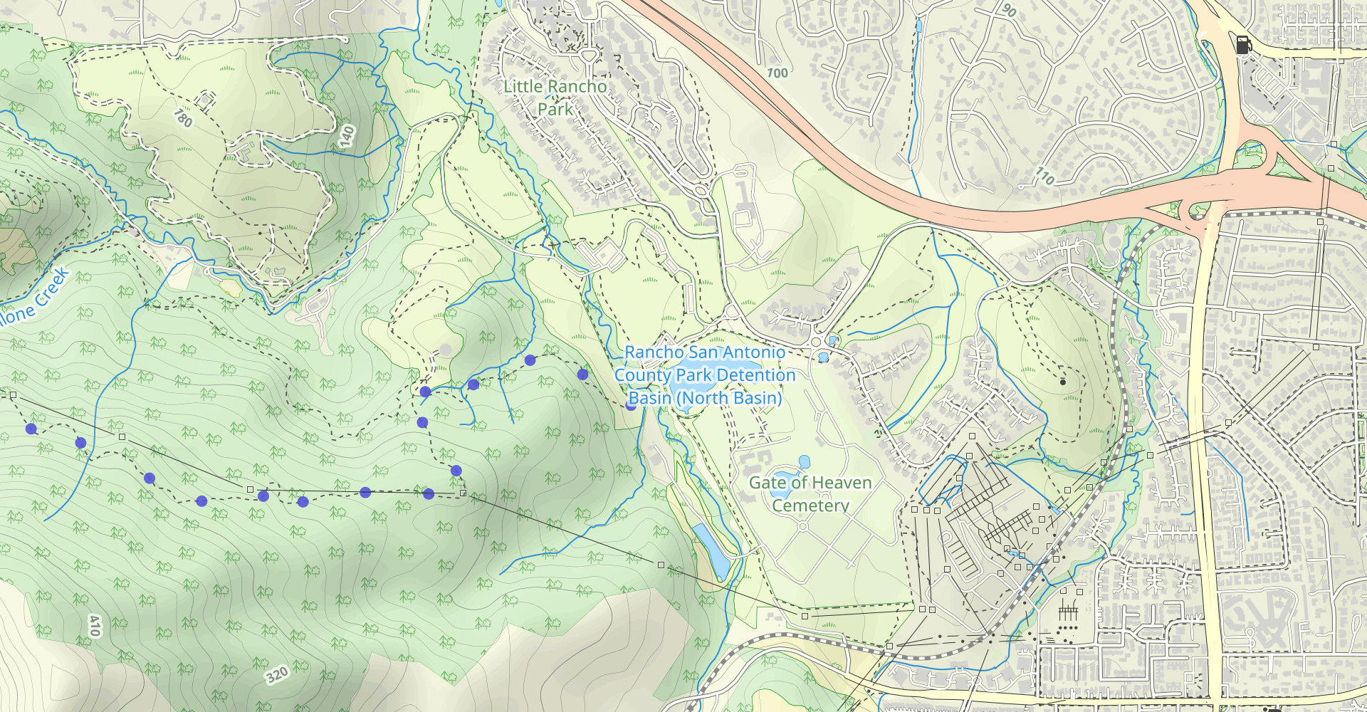 PG&E Trail, Upper High Meadow, and Upper Rogue Valley Loop