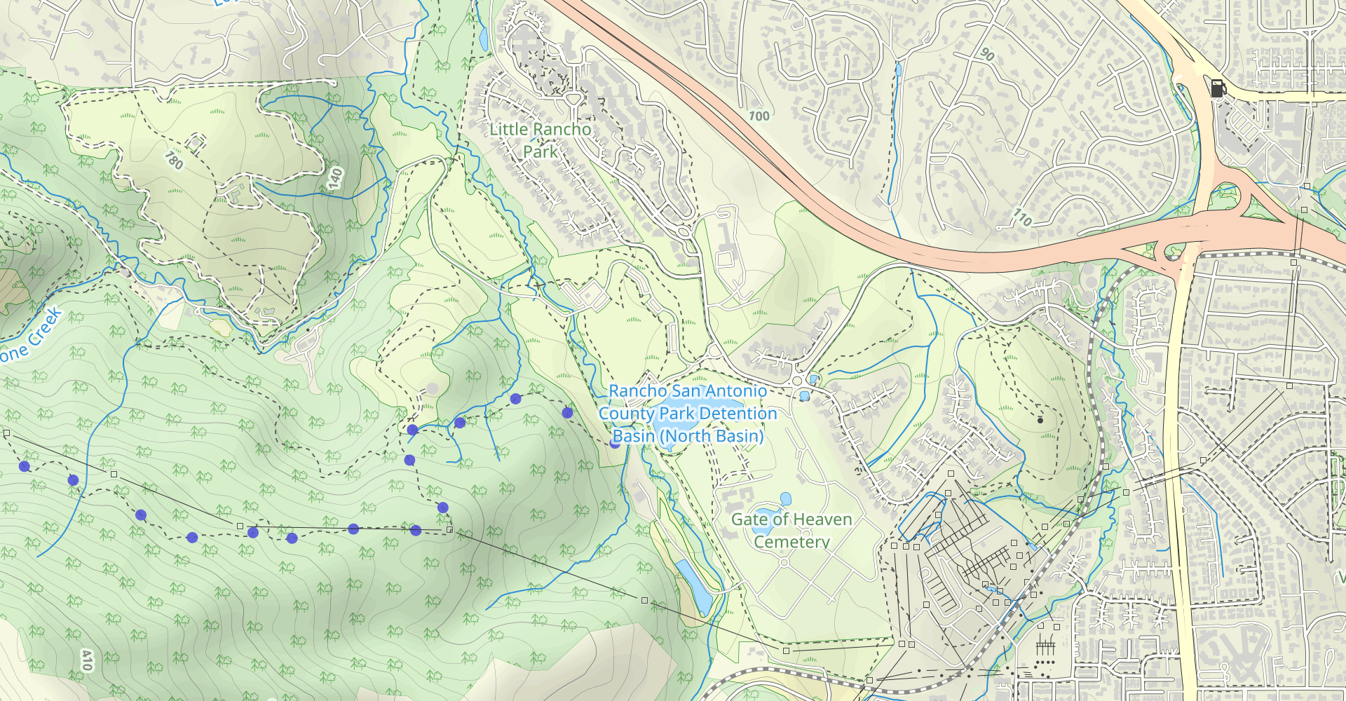 High Meadow Loop via Coyote Trail