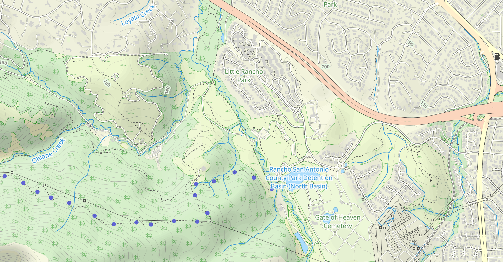 High Meadow Loop via Lower Meadow Trail