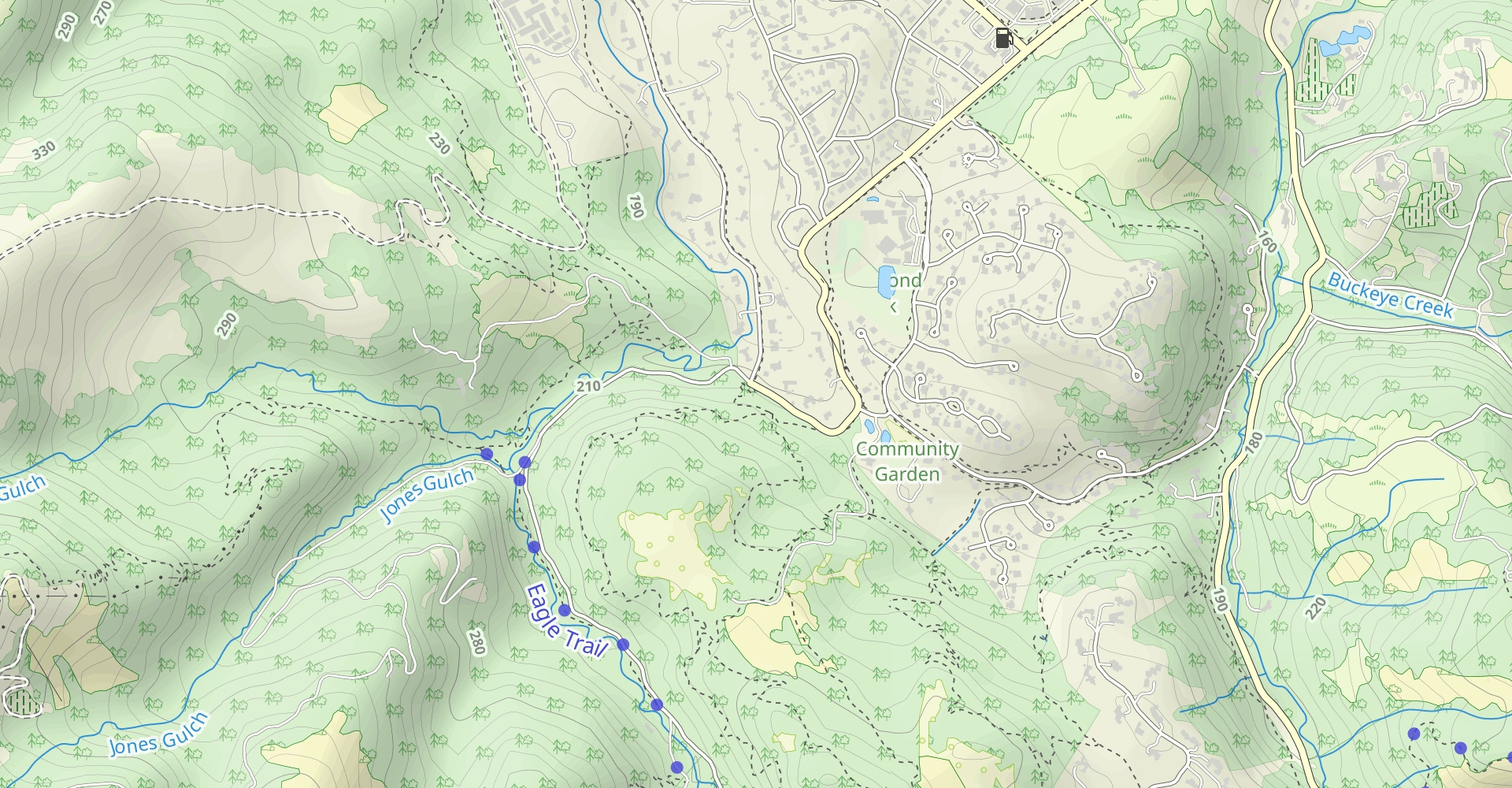 Jones, Novitiate, Manzanita and Brother Bypass Trail