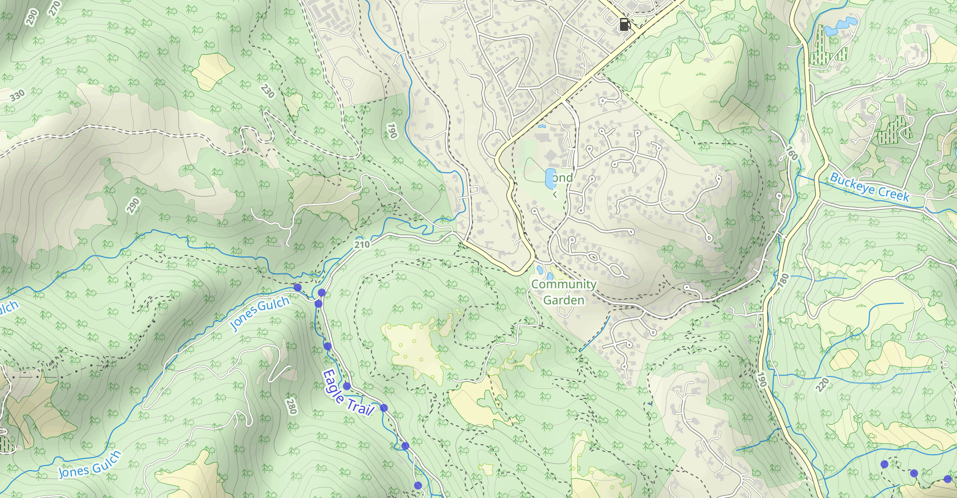 Hamms Gulch Trail