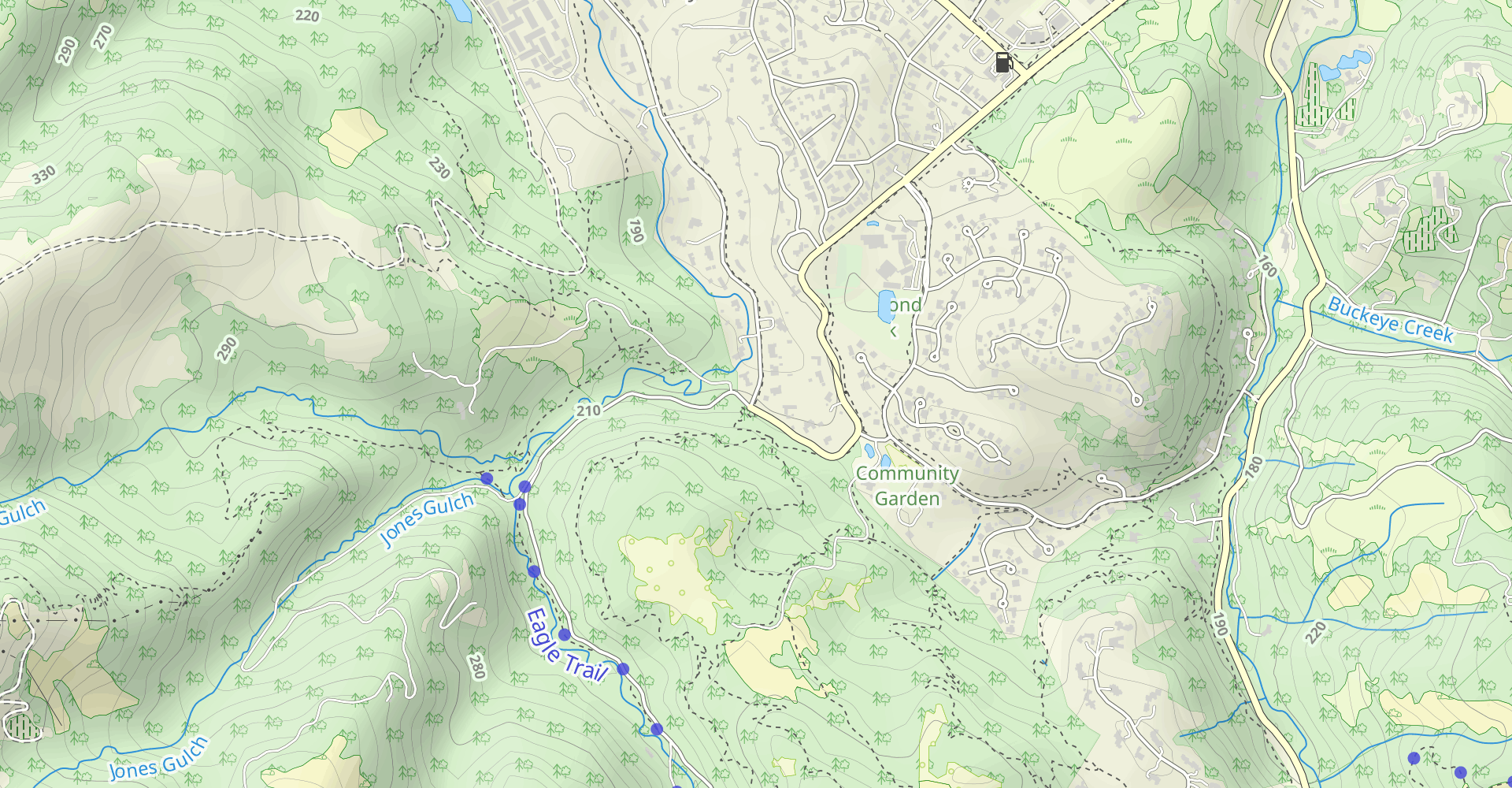 Spring Ridge, Anniversary, Lost, Razorback Ridge, Eagle and Hamms Gulch Trail Loop