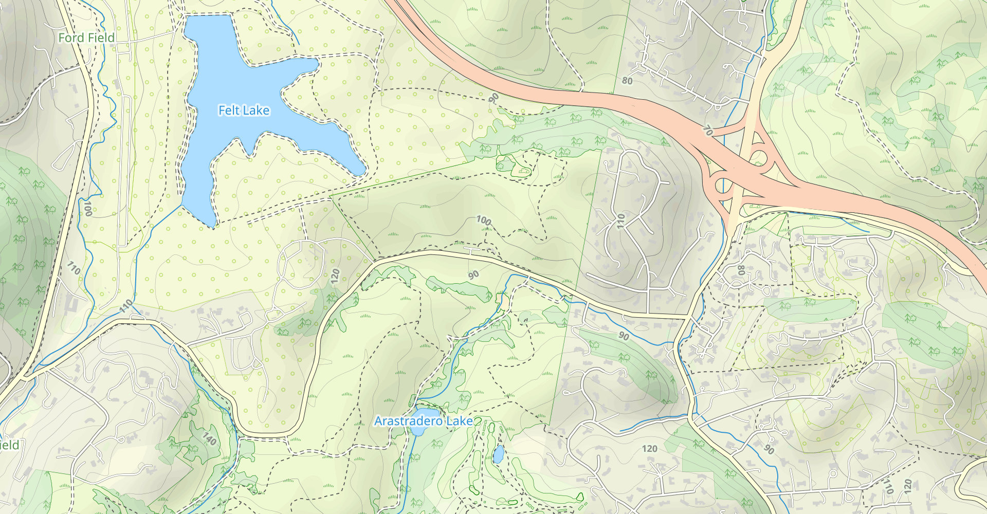 Meadowlark and Ohlone Trails Loop