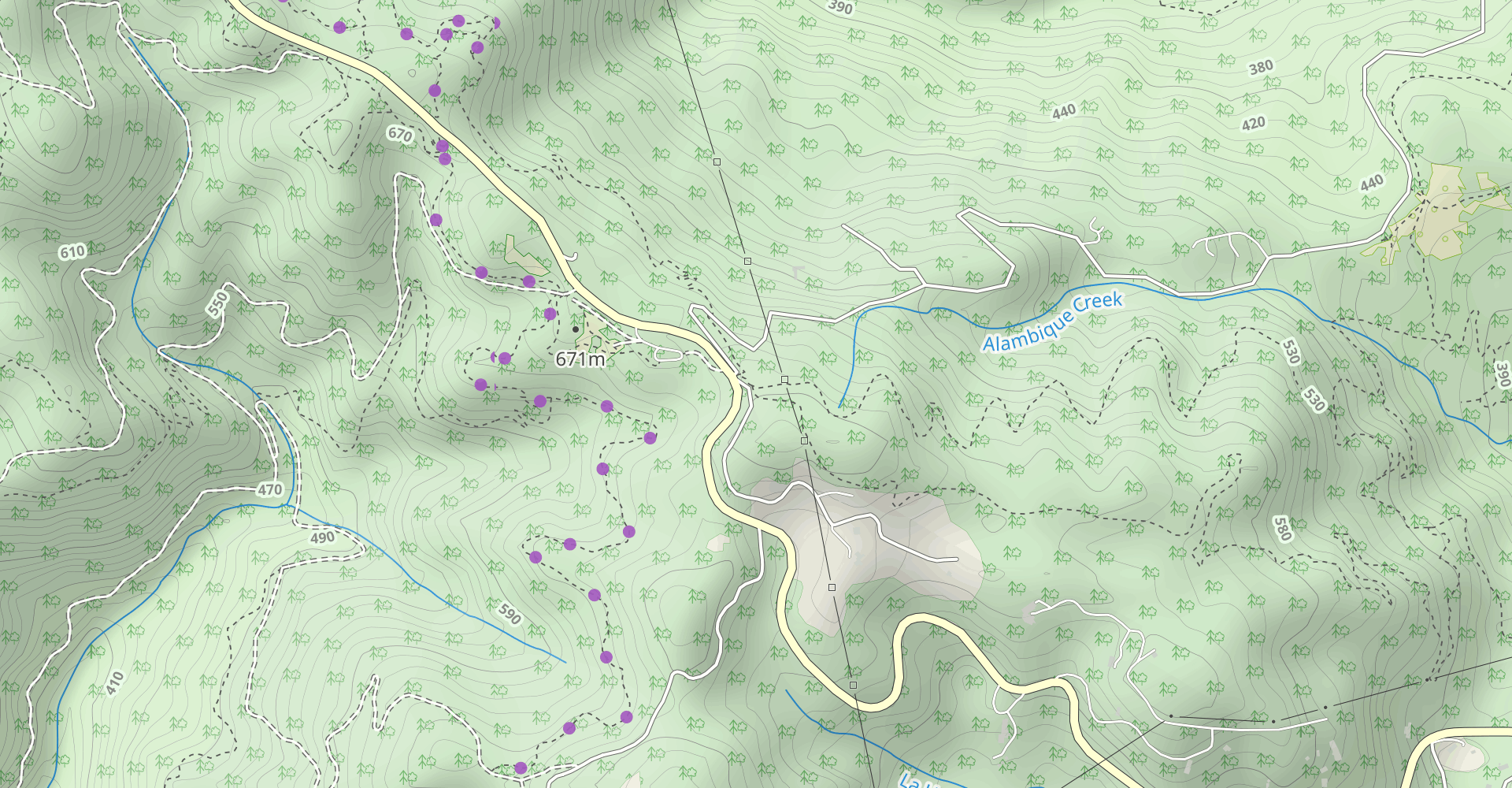 Skyline, Bear Gulch, Alambique and Meadow Loop