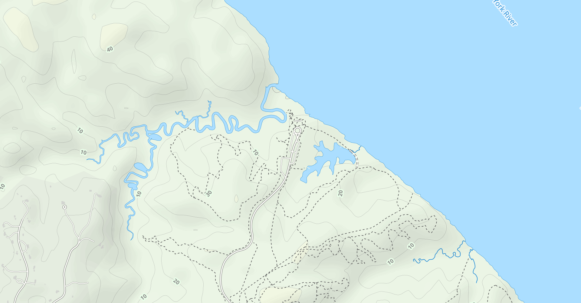 Mattaponi Trail to Fossil Beach