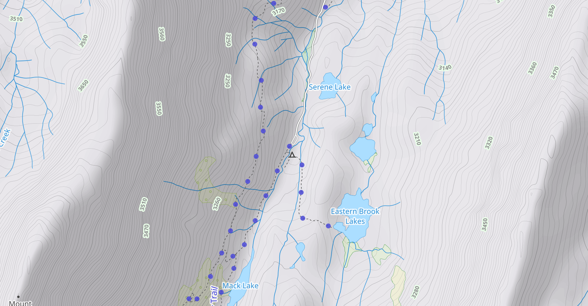 Hike Mosquito Flat to Morgan Lakes