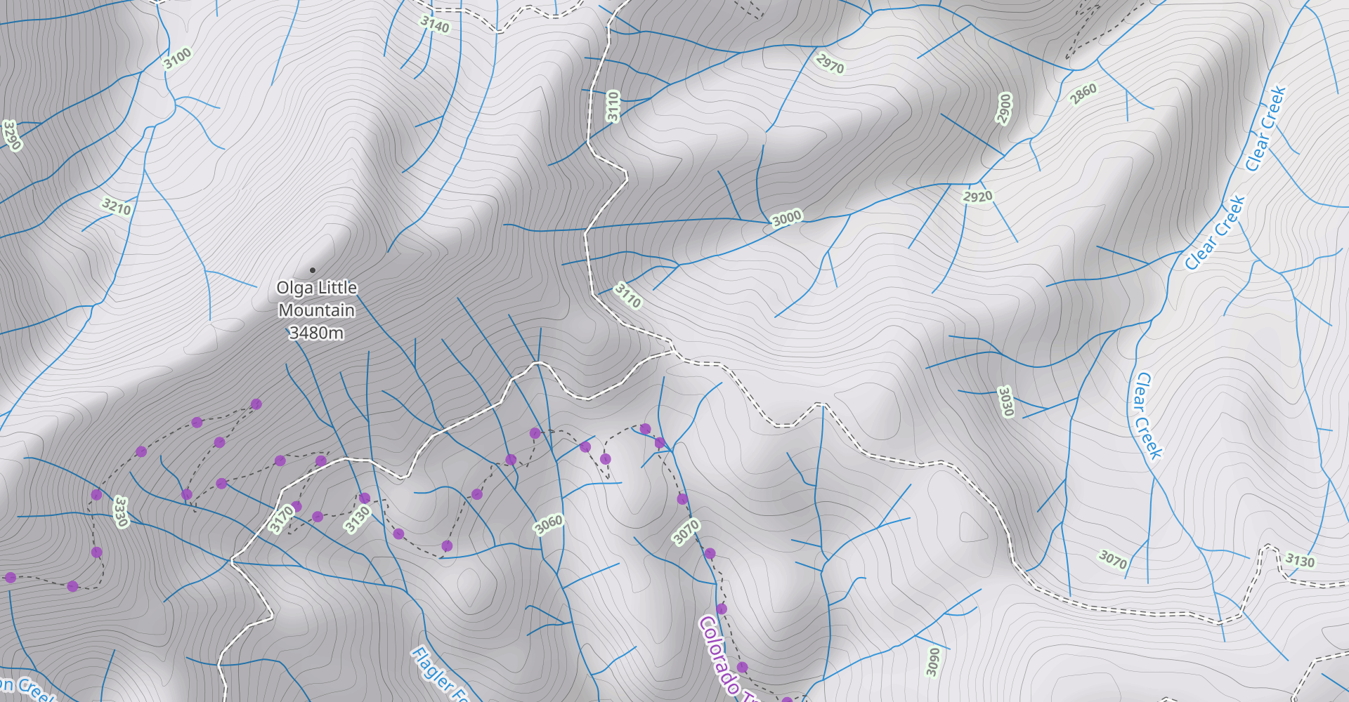 Sliderock to Kennebec Pass