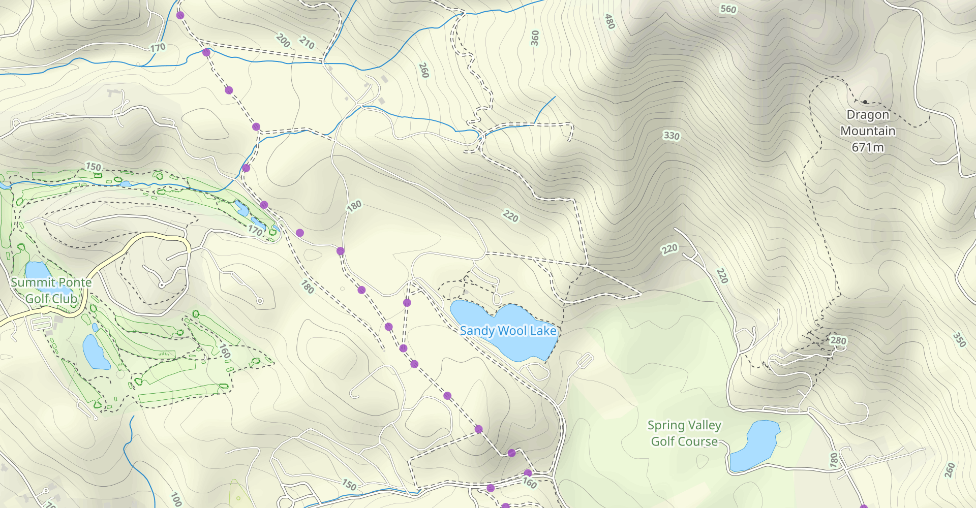 Agua Caliente, Sierra Caliente and Monument Peak