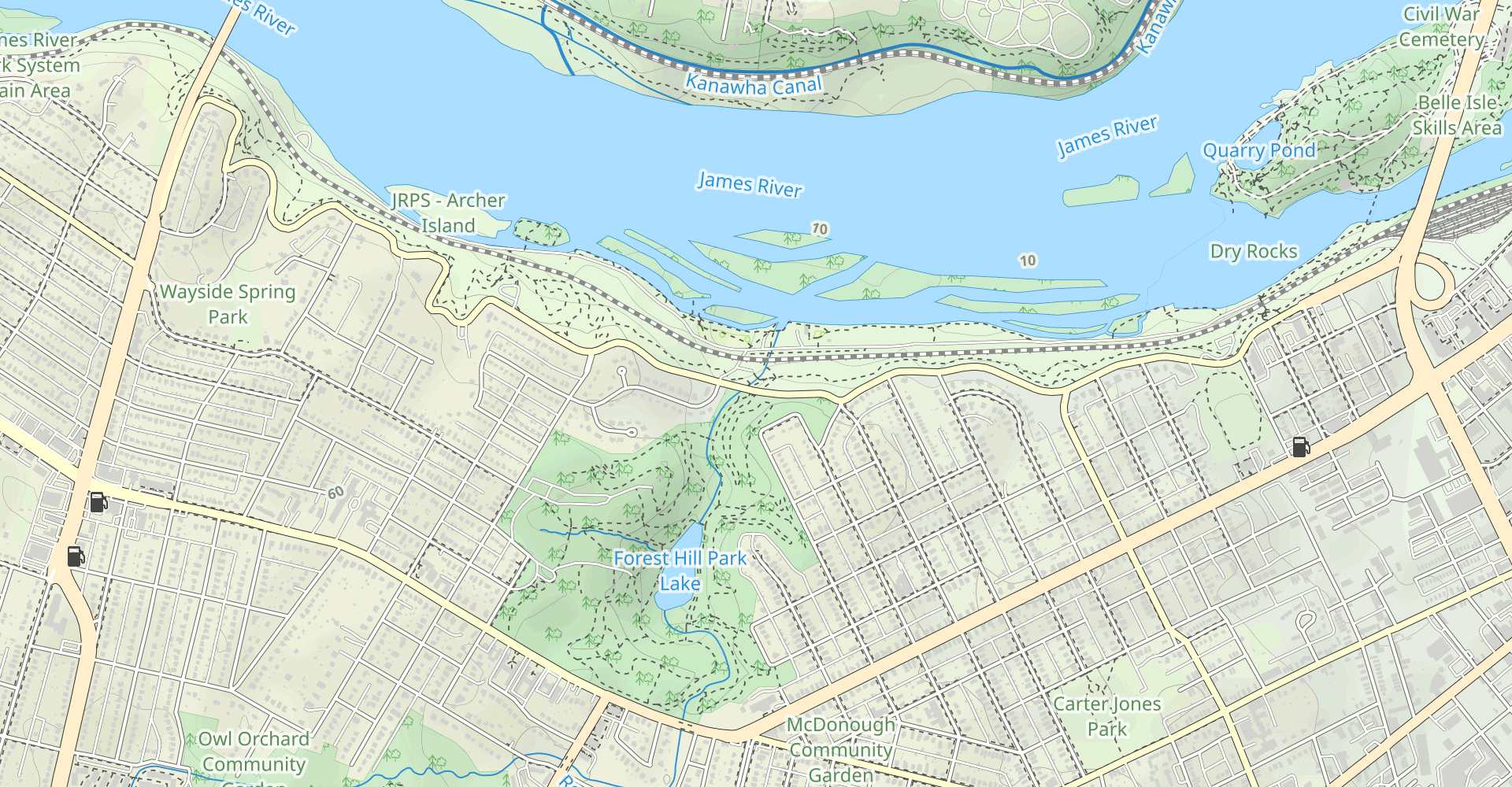 Forest Hill Park Trail