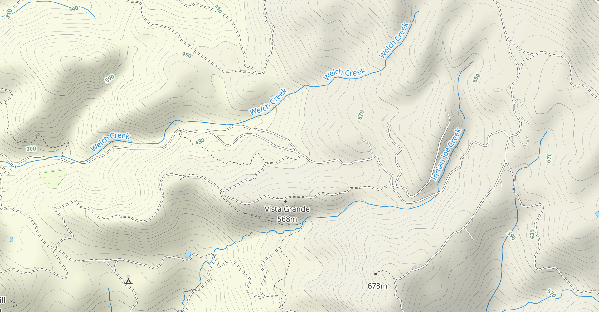 Eagle View, Vista Grande, High Valley and Indian Joe Creek Loop