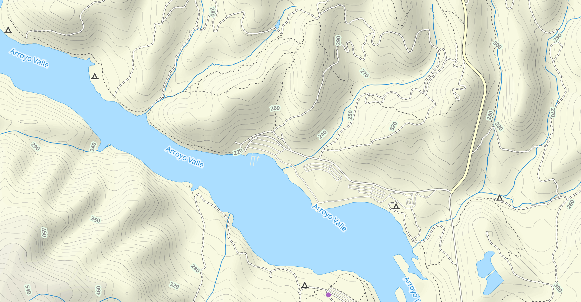 Del Valley East Lasso to West Beach via East Shore Trail