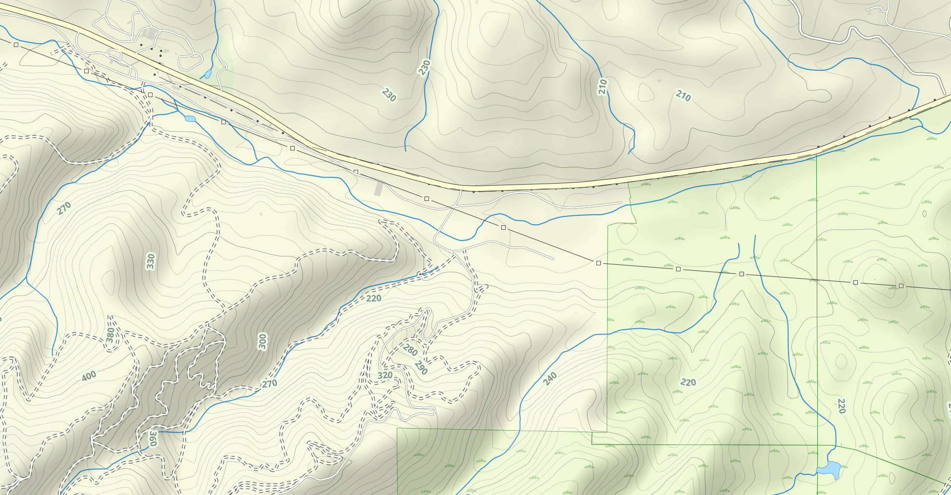 SRI Loop, Ridge, Water Tank, and Los Osos OHV Trail