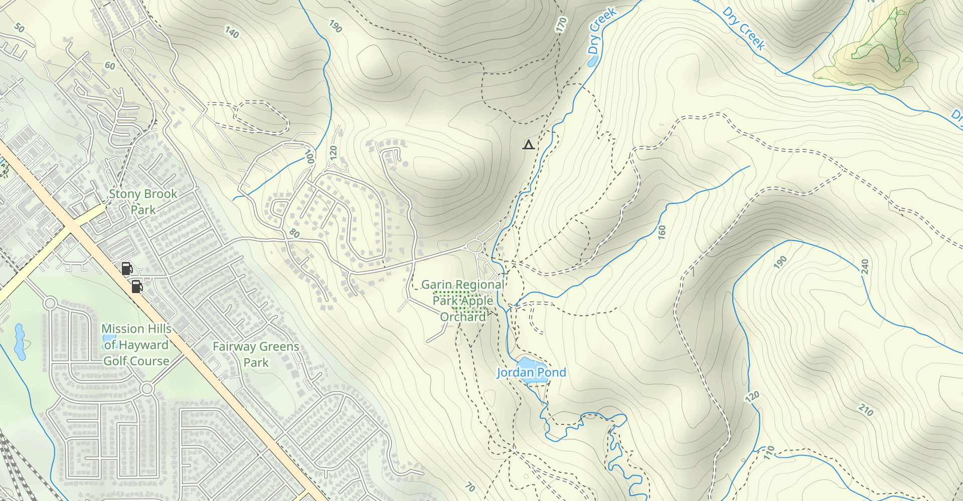 Garin to Don Castro via High Ridge Loop Trail