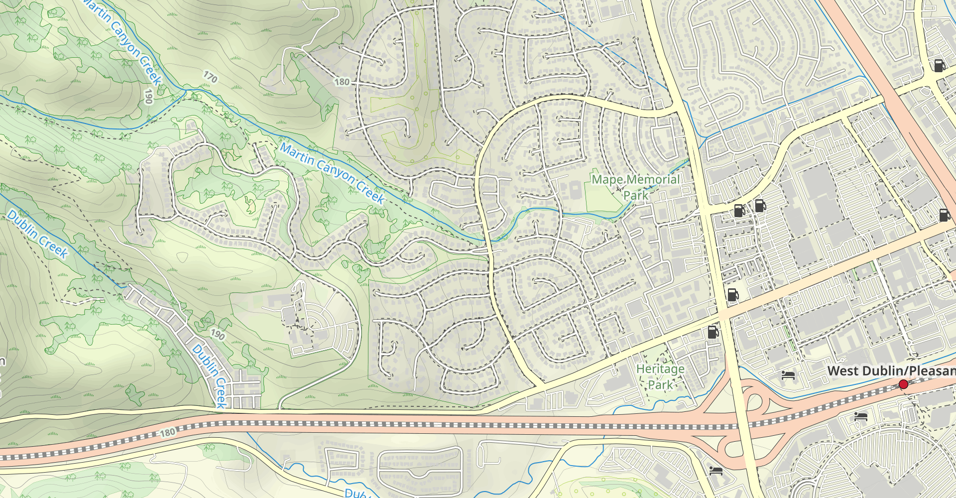 Martin Canyon Creek Trail