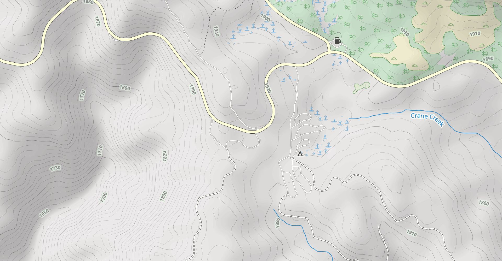 Crane Flat Lookout Trail